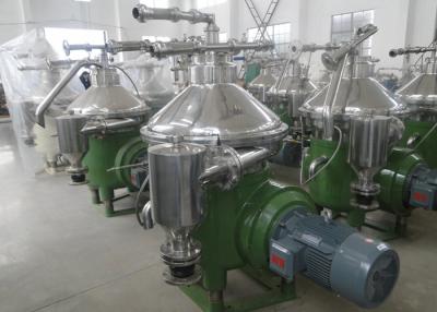 China PLC Control Disk Bowl Centrifuge , Centrifugal Oil Separator For Fish Meal for sale