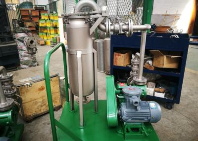 China Pulse Jet Bag Filter System / Lube Oil Filter High Efficiency Enclosed Operation for sale