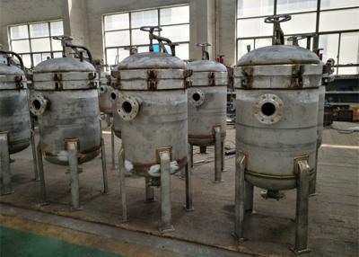China Filtros de saco industriais de aço inoxidável nenhuma operação flexível do escapamento à venda
