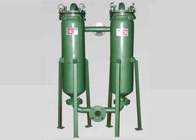China Edible Oil Filter / Duplex Bag Filter Quick Opening Structure For Cosmetic Industry for sale