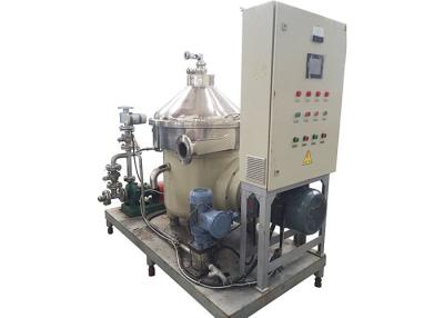 China Electric Power Milk Water And Dairy Cream Separator System With PLC Control for sale