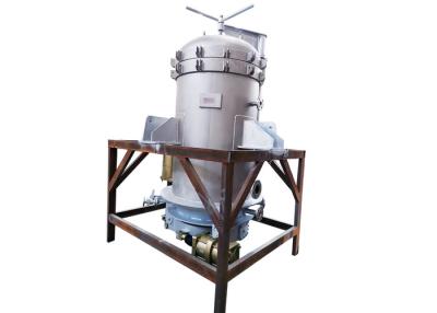 China Automatic Vertical Plate Pressure Filter , Vacuum Leaf Filter Small Footprint for sale
