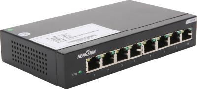 China 8 * 100 Base TX Enterprise network switch 8 port optical interface gigabit lan switch for sale