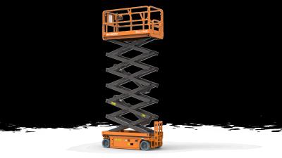 China Skyboom SSL-14HD Electrical Scissor Boom Lift 14m Working Height CE Certificate for sale