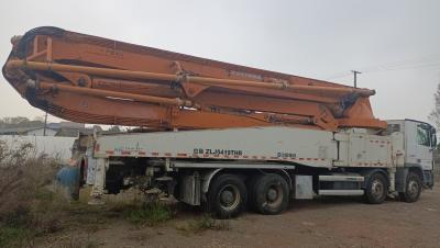 China Used 50 ton truck mounted crane With 1000 Mm Pump Cylinder Stroke for sale