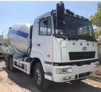China 10M³ CAMC Mixer Truck , second hand transit mixer 340HP Engine Power for sale