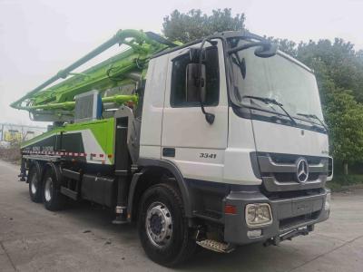 Chine Camion de pompe d'occasion 38m, camion concret ZLJ5296THB 38X-5RZ de boom à vendre
