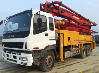 Chine Certification concrète hydraulique utilisée de la CE de camion de boom à vendre