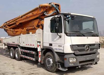 China Zoomlion 47m Used Concrete Pump Truck With Mercedes Benz 3341 2013 Model for sale