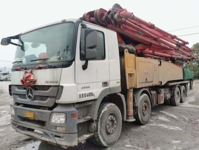 China 2nd hand 56m Pump Truck Sany brand with Mercedes Benz 3341 Model for sale