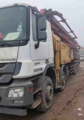 China Sany 66M Used Concrete Pump With Mercedes Chassis Model 2017 for sale
