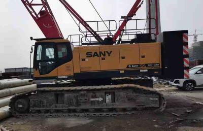 China Sany SCC1000A Used Crawler Crane 100 Ton with 13m 64m Boom length for sale