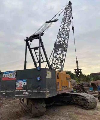 China 50 toneladas de la correa eslabonada de Crane Sany SCC550E 400L de depósito de gasolina usado capacidad en venta