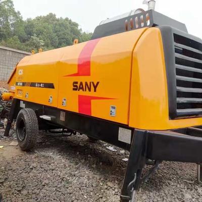 China 2nd Hand Concrete Trailer Pump 180KW Power 2200rpm Rotary Speed for sale