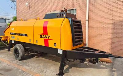 China Sany Diesel Used Concrete Trailer Pump S Valve Type 180KW Power for sale