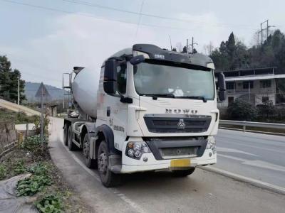 중국 2번째는 호워 콘크리트 믹서 트럭 디젤형 10M3에게 371HP 권력을 넘겨 줍니다 판매용