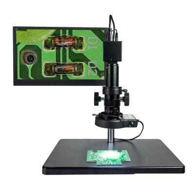 China Jinuosh Camara Microscopio Electronic Digital Microscope Monocular Visual Microscope 60x 195mm (L) x 125mm (W) x 25mm (H) for sale