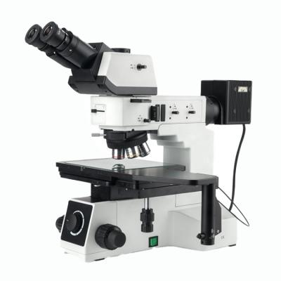 China Jinuosh Trinocular Binocular Metallographic Microscope with Transmitted and Reflected Illumination for Material Analysis MX6RT for sale