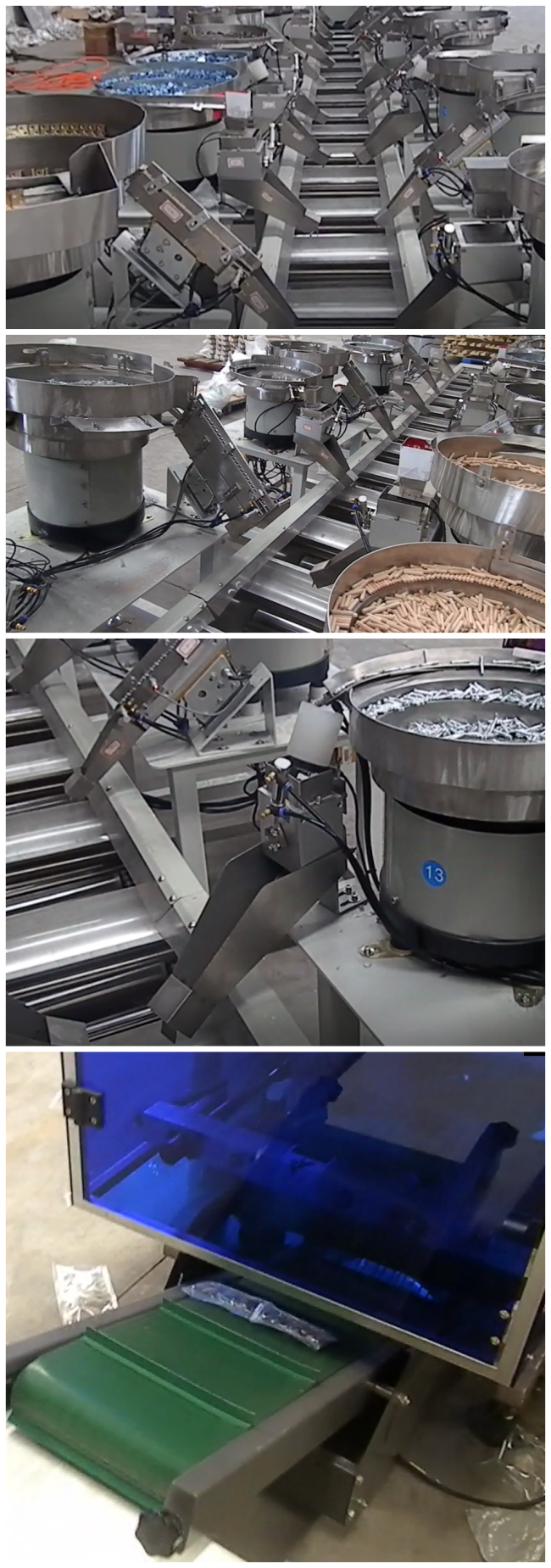 VFFS Hardware Packaging Machine with vibration counting system