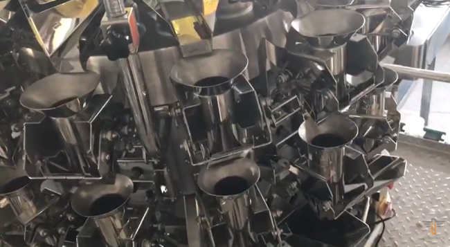 High Precision PLC Control Packaging Machine - Front View