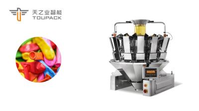 China Del globo de la alta exactitud 50 pedazos automáticos 15pieces 5pieces que pesa el pesador de Multihead que cuenta la empaquetadora en venta