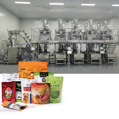 China MCU Pouch Filling And Sealing Machine  Premade Bag Nuts Pet Food Granule Packing for sale