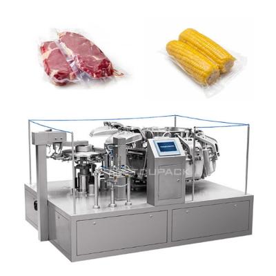 China SS304 Automatic Rotary Vacuum Filling And Packing Machine Feeding Packing Equipment for sale