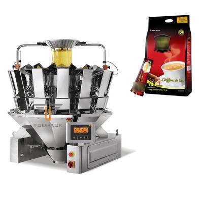 China Automatic Premade Stand Up Bag Doypack Packing Machine Coffee Powder Weighing Bag In Bag Combination Scale for sale