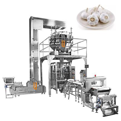 China OEM Automatic Weighing Machine Pouch Bean Sprout Coriander Potato Garlic Baby Carrot Packing Machine for sale