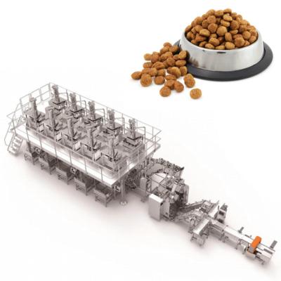 China Variable Weighing And Packaging Systemfor Pet Food With Multiple Ingredients Dog Food Packaging Machine zu verkaufen