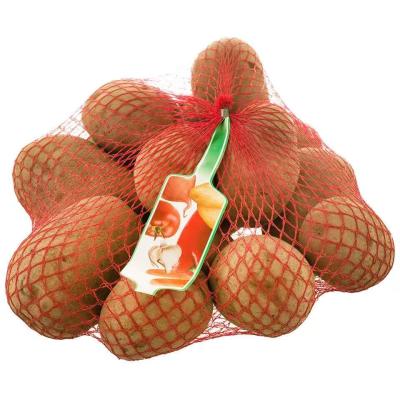 Cina Linea di imballaggio per sacchi industriali a maglia di patate con sacchetto di riempimento automatico per pesatrici e inseritore di tag in vendita