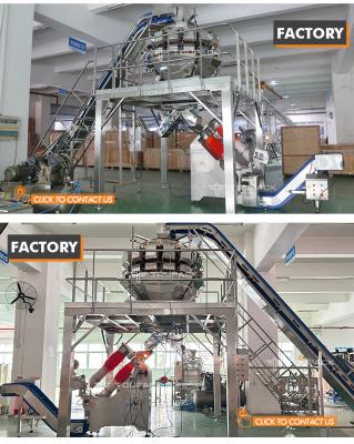 Cina Macchina di imballaggio automatico a maglia con velocità di 15-30 sacchetti/min e capacità di 0,45 ~ 5 kg per la cipolla di patata in vendita