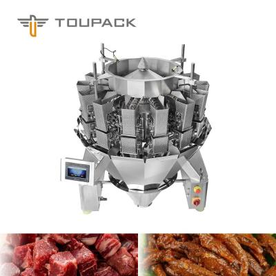 中国 TOUPACK 100bpmの冷凍食品のパッキング機械、エビのパッキング機械 販売のため