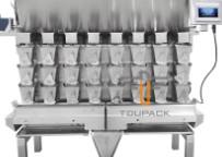 China Ruimtebesparingsiso 9001 60P/M Frozen Food Packing Machine voor Kimchi Te koop
