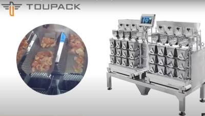 China Pesador linear de alta velocidade da máquina de embalagem de 85WPM SS304 para a carne de porco à venda