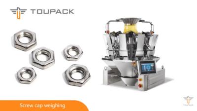 China 80WPM 1.6L Semi Automatic Weighing And Filling Machine For Screws Parts for sale