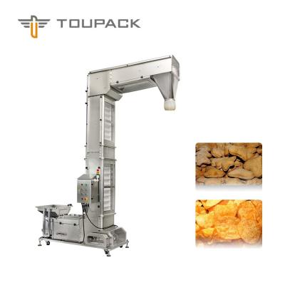 China Heat Resistant 8m³/H 3.6L Z Type Bucket Elevator For Snack Food for sale