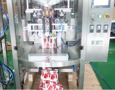China 14 tipo elevador da bacia da máquina de empacotamento do pesador VFFS de Mutihead para o chocolate Bean Frozen Fruits à venda