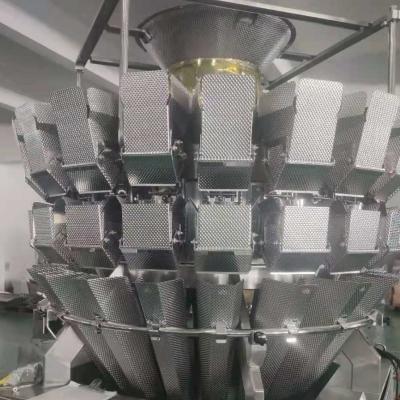 China MCU Multi Head Weigher For Packaging Nuts Granule Product for sale
