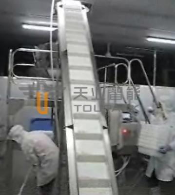 Cina SUS 304 Multihead che pesa impacchettatrice per gamberetto congelato in vendita