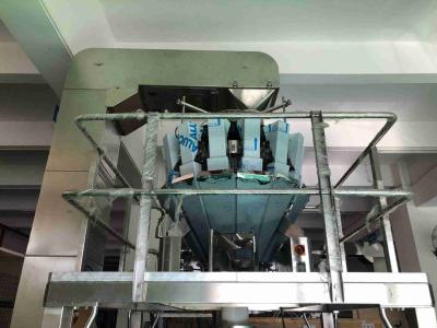 China 14 Heads Combination Weigher With 0.8L 1.6L 2.5L 5L Plain Hoppers For Grains Weighment for sale