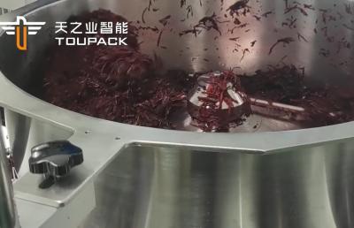China Empacotamento de seda automático do produto da agricultura de 40 sacos/Min Multi Head Packing Machine à venda