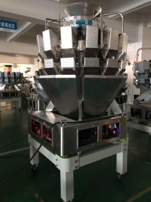 China IP65 2500ml Hopper 14 Heads Weigher For Fresh Ingredient for sale