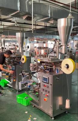 China factory price professional medium size inner outer tea sachet packing machine à venda