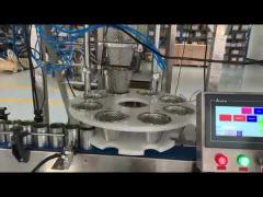 Automatic cans filling system for cooked food