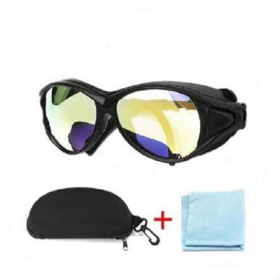 China CO2 Laser Safety Goggles Glasses Eyewear Black frame 9900nm-11100nm clear protective glassess for sale