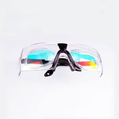 China 808nm Reflective Laser Protective Glasses For Hair Remover Eyebrow Washer 808nm IR Infrared Diodered for sale