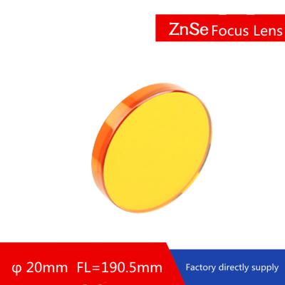 China Plano Convex FL 190.5mm IR Optics Znse Focus Lens 20mm Diameter for sale