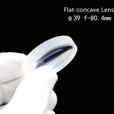 China 400-700nmAR Laser Focusing Lens Dia 39mm Flat Concave Lens for sale