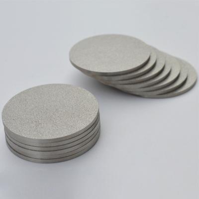 China Placa de filtro sinterizada polvo modificada para requisitos particulares del titanio 5um en venta